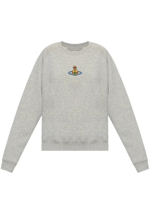 Vivienne Westwood Orb-embroidered sweater - Grey