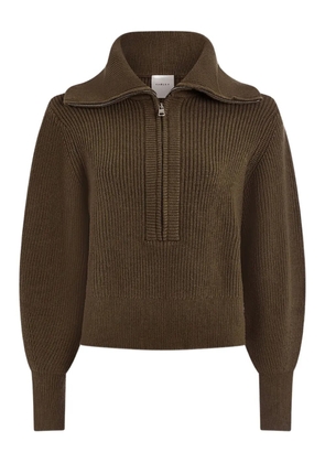 Varley Maura zip-fastening sweater - Brown