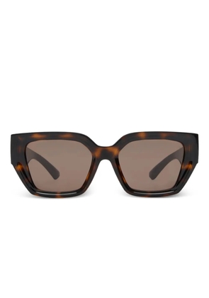 Burberry Eyewear logo-detail sunglasses - Brown