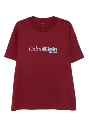 Calvin Klein logo-print T-shirt - Red