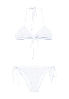 LoveShackFancy Saoirse bikini - Blue