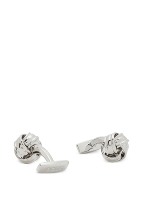 BOSS knotted cufflinks - Silver