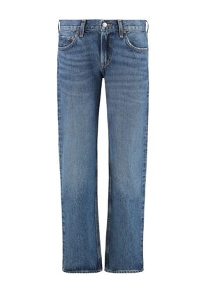 AGOLDE whiskering-effect jeans - Blue