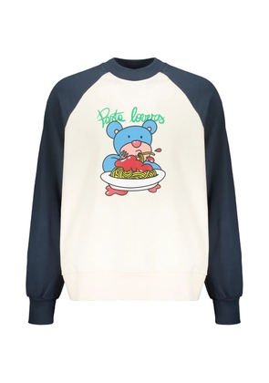 INBETWEENERS printed-design crew-neck sweatshirt - Neutrals