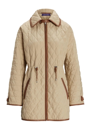 Ralph Lauren Collection Saundra quilted drawstring coat - Neutrals