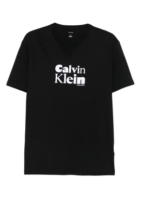 Calvin Klein logo-print T-shirt - Black
