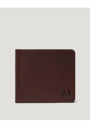 Belstaff Hanchurch Bifold Wallet Unisex's Smooth Leather Antique Brown Size One Size