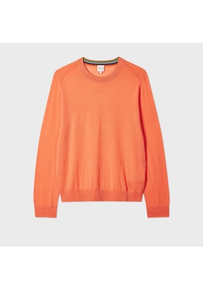 Paul Smith Coral Merino Wool Sweater Pink