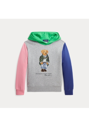 Polo Bear Colour-Blocked Fleece Hoodie