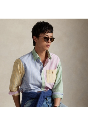 Custom Fit Striped Oxford Fun Shirt