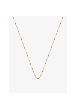 Womens Monica Vinader 18ct Yellow-Gold Plated Rolo Neck Chain