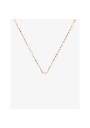 Womens Monica Vinader 18ct Yellow Gold-Plated Vermeil Fine Chain