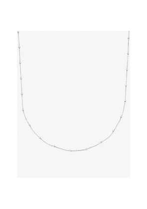 Womens Monica Vinader Sterling Silver Chain Necklace