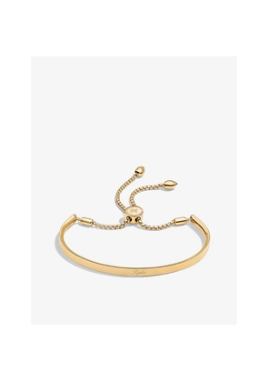 Womens Monica Vinader Fiji 18ct Yellow Gold-Plated Vermeil Sterling-Silver Bracelet
