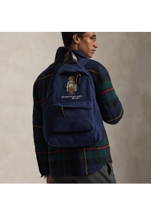 Polo Bear Canvas Backpack