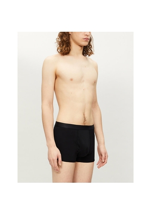 Mens Sunspel Superfine Regular-Fit Cotton Trunks