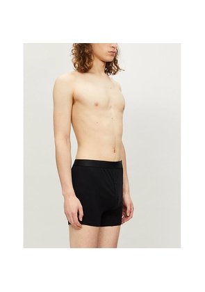 Mens Sunspel Superfine Cotton-Jersey Boxers