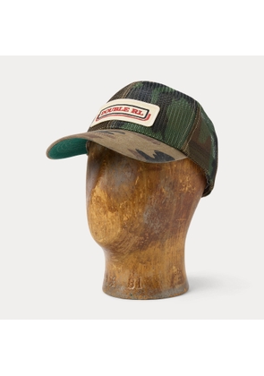 Logo-Patch Camo Mesh Trucker Cap