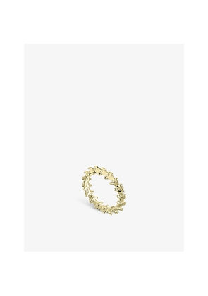 Womens Shaun Leane Serpent Trace Yellow Gold Vermeil Band Ring