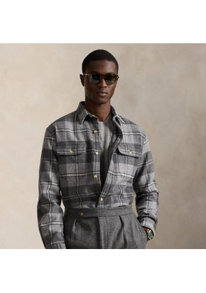 Classic Fit Plaid Wool Workshirt