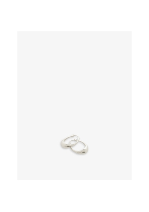 Womens Monica Vinader Deia Medium Sterling-Silver Hoop Earrings