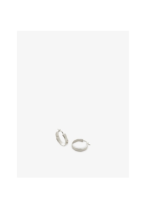 Womens Monica Vinader Siren Muse Small Sterling-Silver Hoop Earrings