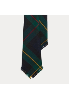 Vintage-Inspired Tartan Wool Tie