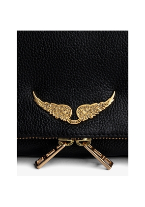 Womens Zadig&Voltaire Rock Grained Leather Clutch