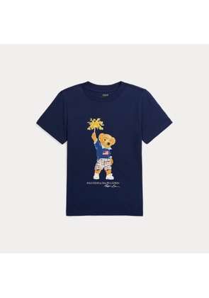 Polo Bear Cotton Jersey T-Shirt