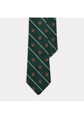 Vintage-Inspired Silk Repp Club Tie