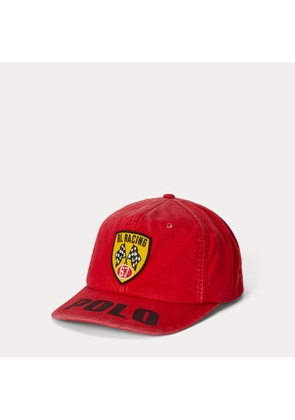 Racing-Patch Twill Ball Cap