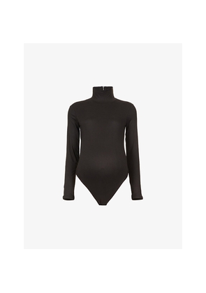 Womens Bumpsuit Maternity The Lara Stretch-Jersey Body