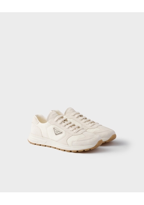 Prax suede and Re-Nylon sneakers