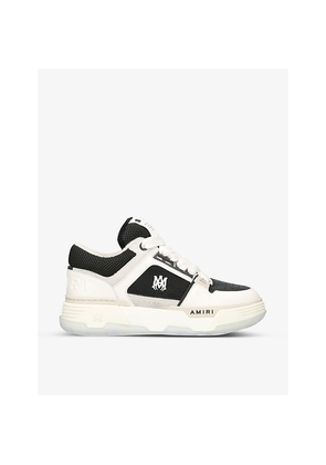 Mens Amiri Ma-1 Leather Low-Top Trainers