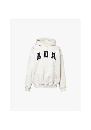 Womens Adanola Logo-Embroidered Relaxed-Fit Cotton-Jersey Hoody