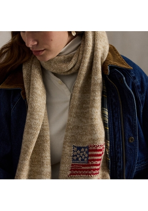 Flag Wool-Blend Scarf