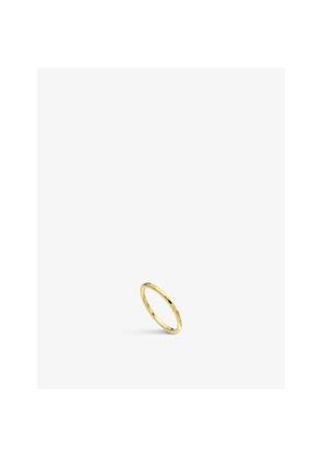 Womens Monica Vinader Siren 18ct Yellow Gold-Plated Vermeil Sterling-Silver Ring
