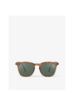 Izipizi #E Square-Framed Havane Sunglasses