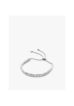 Womens Monica Vinader Delphi Sterling-Silver Friendship Bracelet