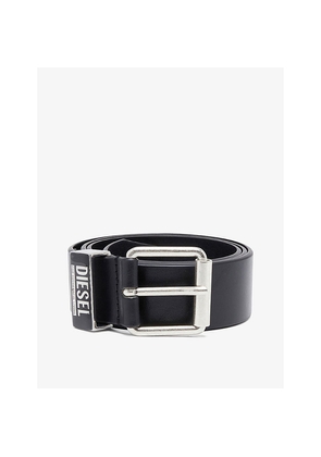 Mens Diesel Logo-Embellished Leather Belt