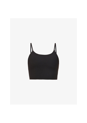 Womens Adanola Tank Round-Neck Stretch-Jersey Bralette