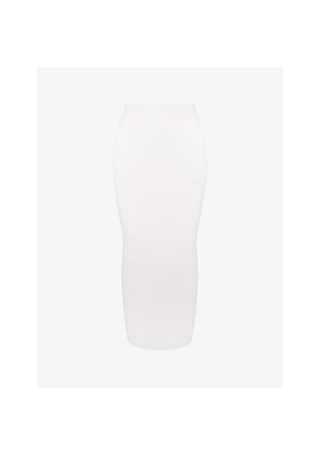 Womens House of CB Eden Mid-Waist Cotton-Twill Maxi Skirt