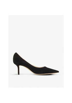 Womens Jimmy Choo Love 65 Suede Courts