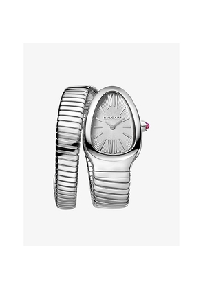 Bvlgari Serpenti Tubogas Stainless-Steel Quartz Watch