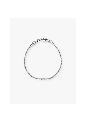 Mens Vitaly Weave Stainless-Steel Bracelet