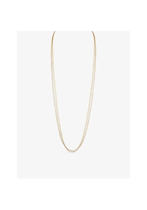 Cartier Trinity Yellow-Gold Triple Chain Necklace