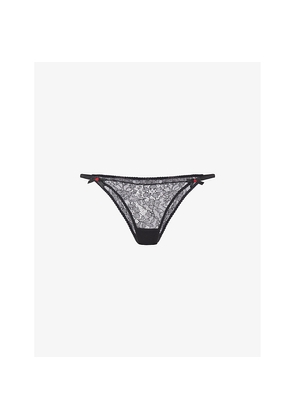 Womens Agent Provocateur Lorna Low-Rise Lace Briefs