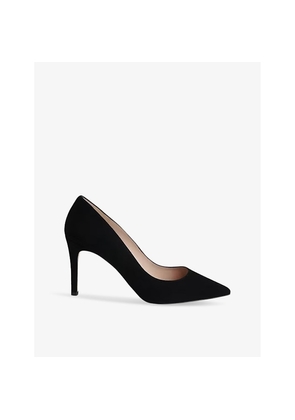 Womens Whistles Corie Pointed-Toe Suede Heeled Courts