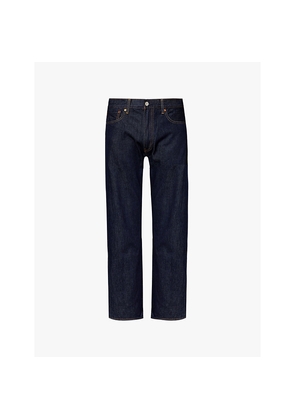 Mens Levis 555 Relaxed-Fit Straight-Leg Denim Jeans