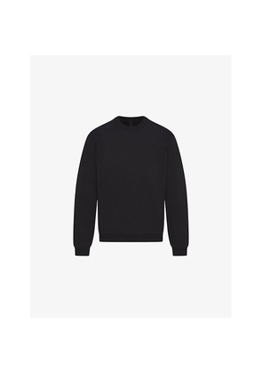 Mens Skims Classic Crewneck Lounge Cotton-Blend Sweatshirt